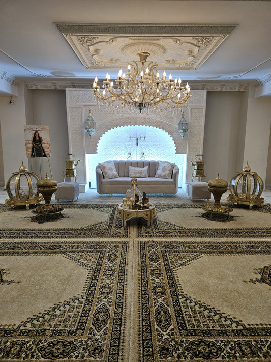 Gebroken exclusieve witte tiqlide stage